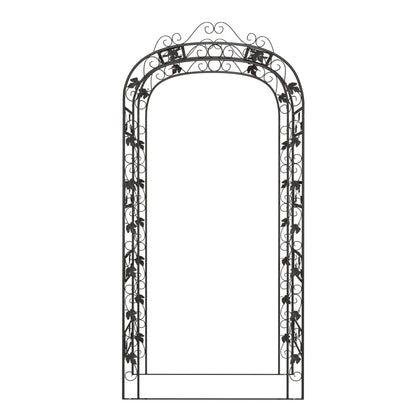 Arco da Giardino 116x45x240 cm Acciaio | homemem39