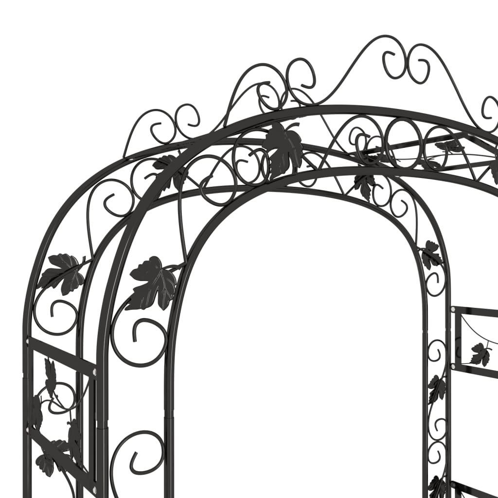 Arco da Giardino 116x45x240 cm Acciaio | homemem39