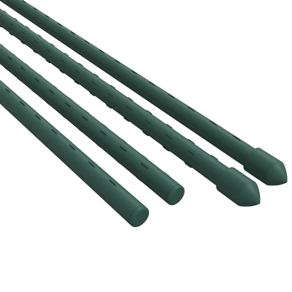 Supporti per Piante da Giardino 30 pz Verde 60 cm Acciaio - homemem39