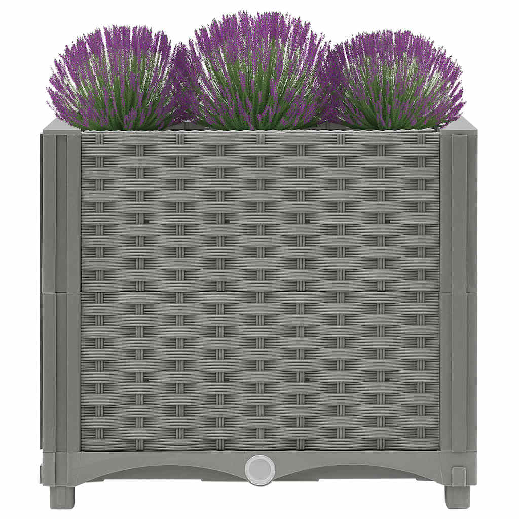 Fioriera Rialzata 40x40x38 cm in Polipropilene - homemem39