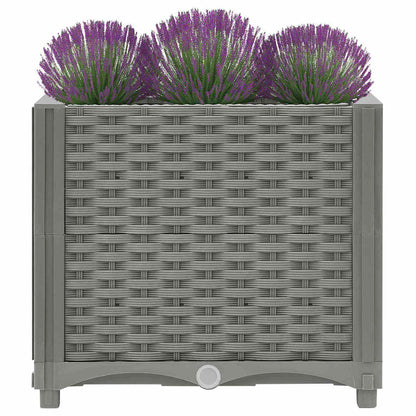 Fioriera Rialzata 40x40x38 cm in Polipropilene - homemem39