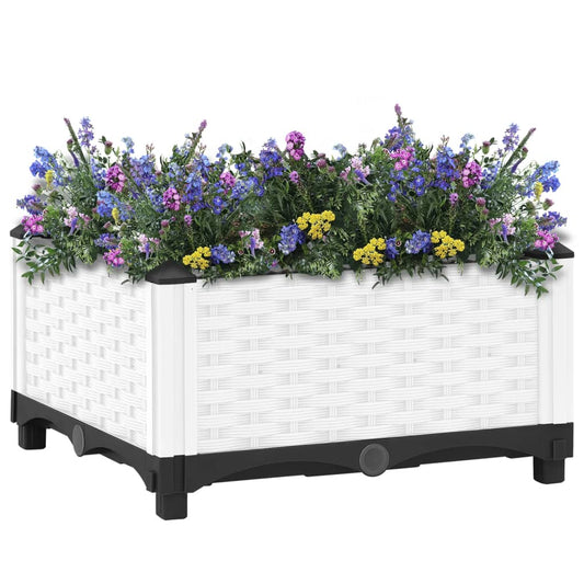 Fioriera Rialzata 40x40x23 cm in Polipropilene - homemem39