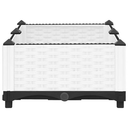 Fioriera Rialzata 80x40x23 cm in Polipropilene - homemem39
