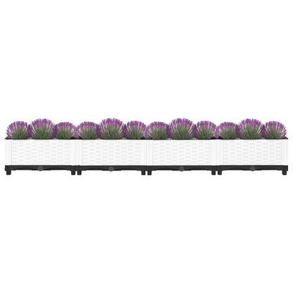 Fioriera Rialzata 160x40x23 cm in Polipropilene - homemem39