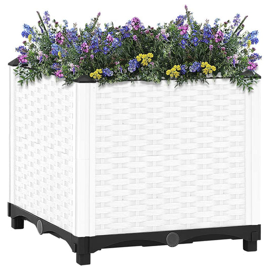 Fioriera Rialzata 40x40x38 cm in Polipropilene | homemem39