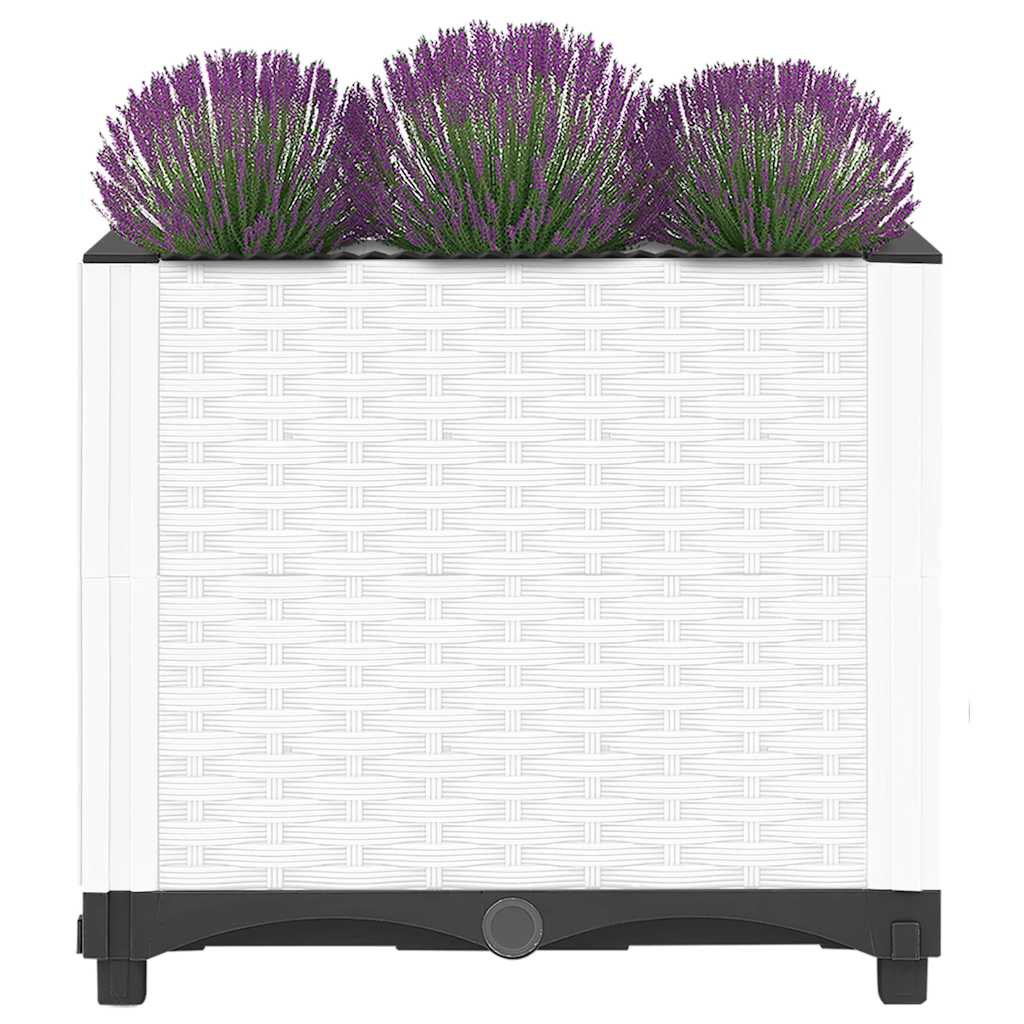 Fioriera Rialzata 40x40x38 cm in Polipropilene | homemem39