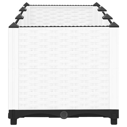 Fioriera Rialzata 120x40x38 cm in Polipropilene - homemem39