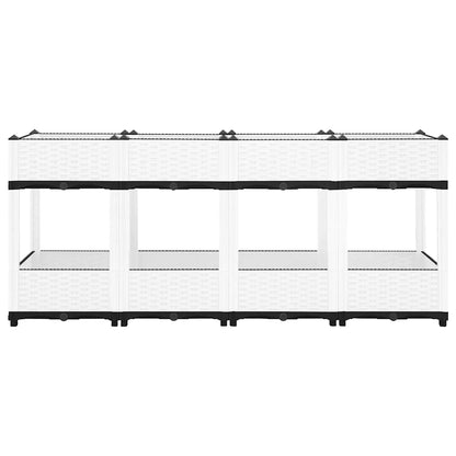 Fioriera Rialzata 160x40x71 cm in Polipropilene