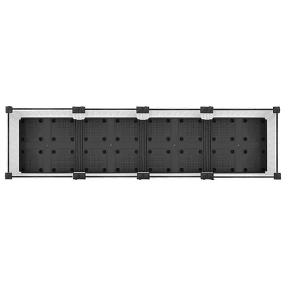 Fioriera Rialzata 160x40x71 cm in Polipropilene