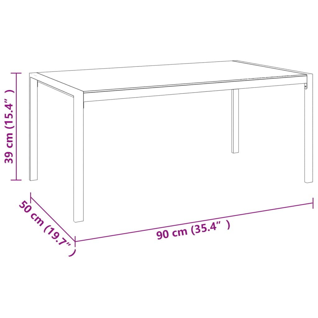 Set Mobili da Giardino 4 pz con Cuscini Nero in Acciaio | homemem39