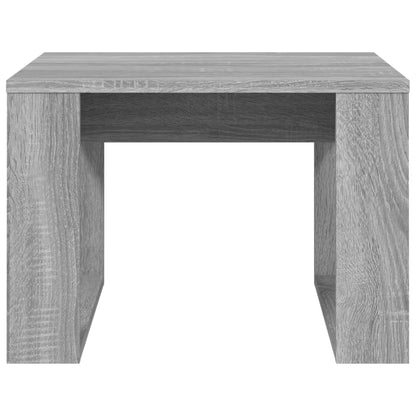 Tavolino Grigio Sonoma 50x50x35 cm in Legno Multistrato | homemem39