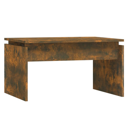 Tavolino da Salotto Rovere Fumo 68x50x38 cm Legno Multistrato | homemem39