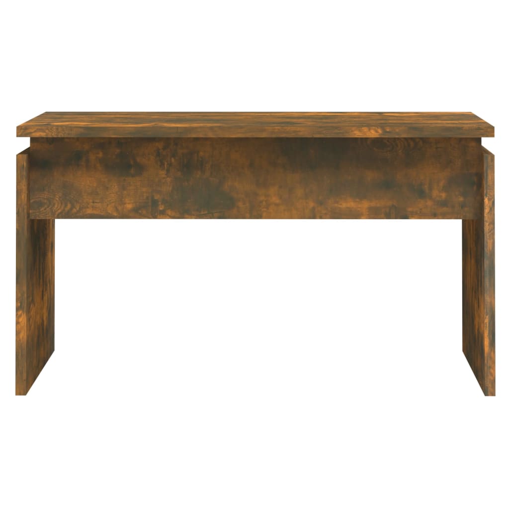 Tavolino da Salotto Rovere Fumo 68x50x38 cm Legno Multistrato | homemem39