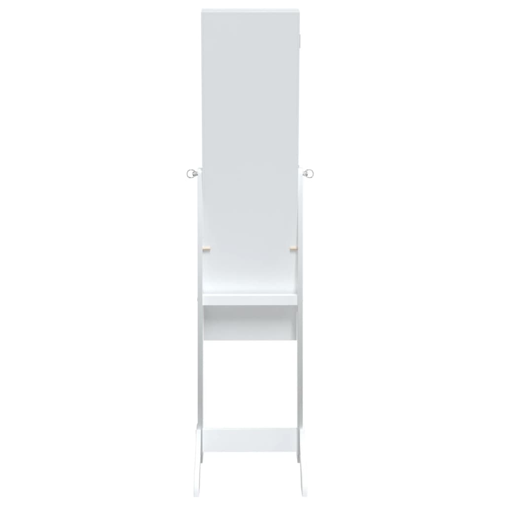 Specchio Autoportante con LED Bianco 34x37x146 cm | homemem39
