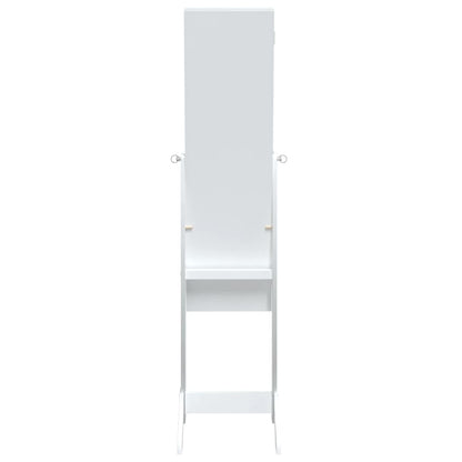 Specchio Autoportante con LED Bianco 34x37x146 cm | homemem39
