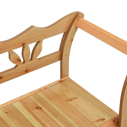 Panca 107x45x75,5 cm Legno Massello di Abete | homemem39