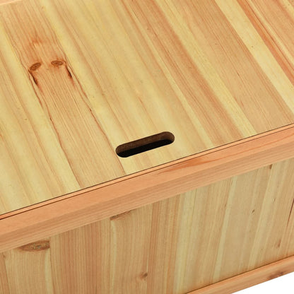 Panca 107x45x75,5 cm Legno Massello di Abete | homemem39