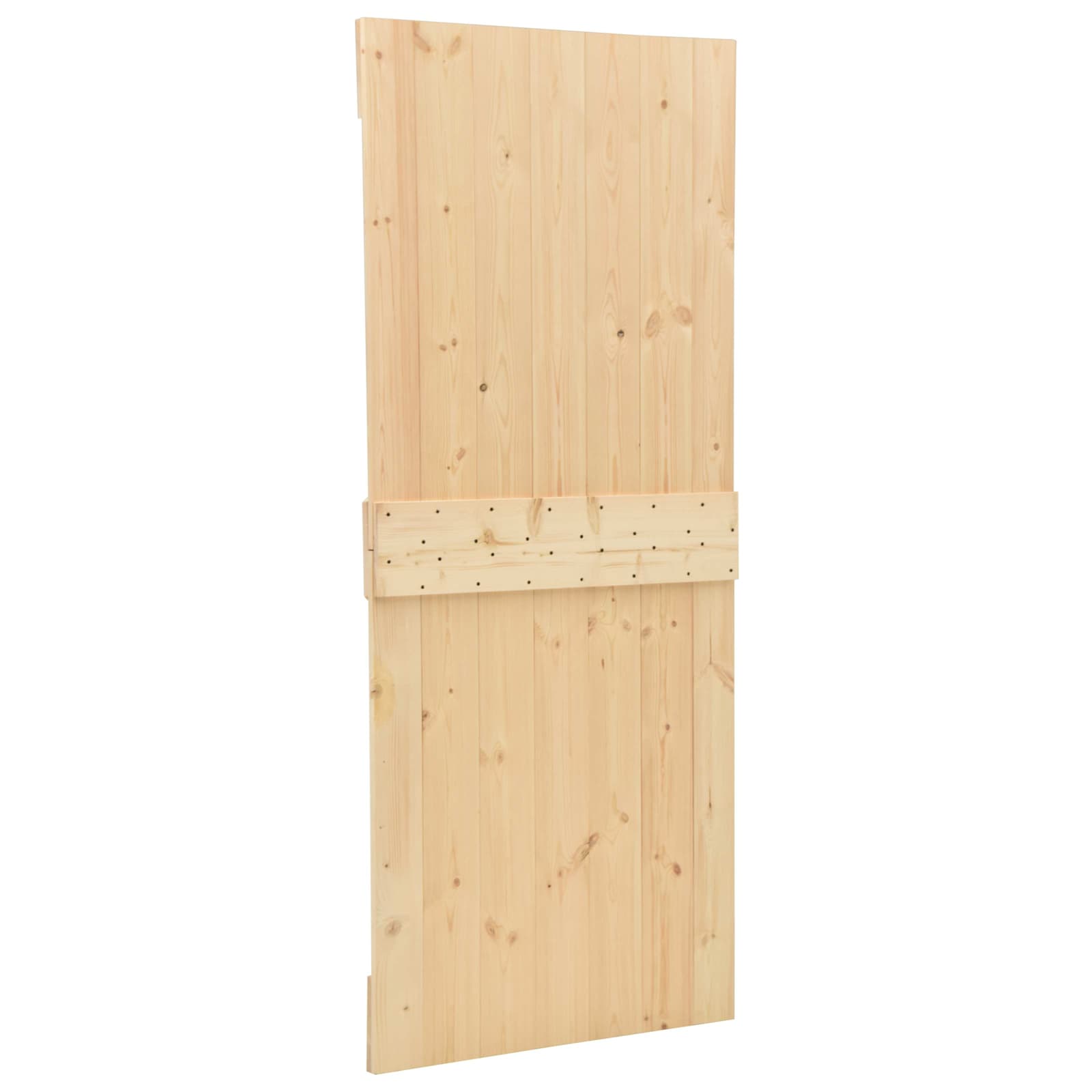 Porta NARVIK Naturale 100 x 210 cm Legno di pino solido | homemem39