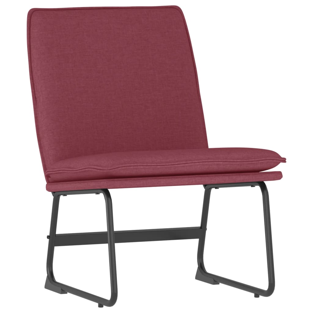 Sedia Lounge Rosso Vino