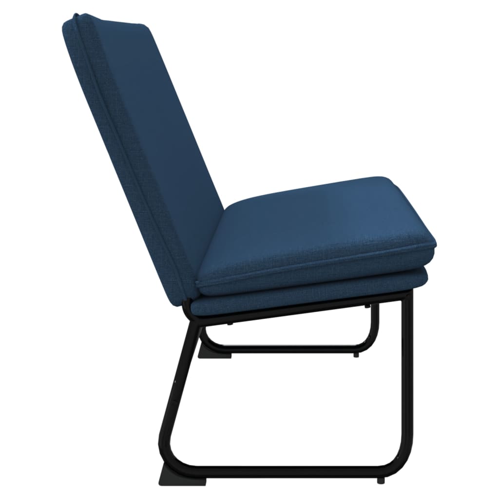 Panca Blu 100x75x76 cm in Tessuto | homemem39