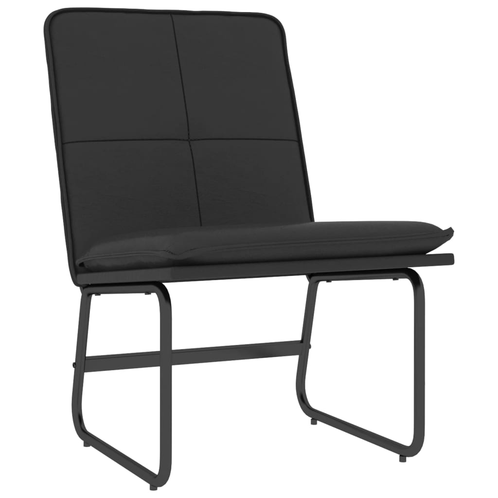 Sedia Lounge Nera