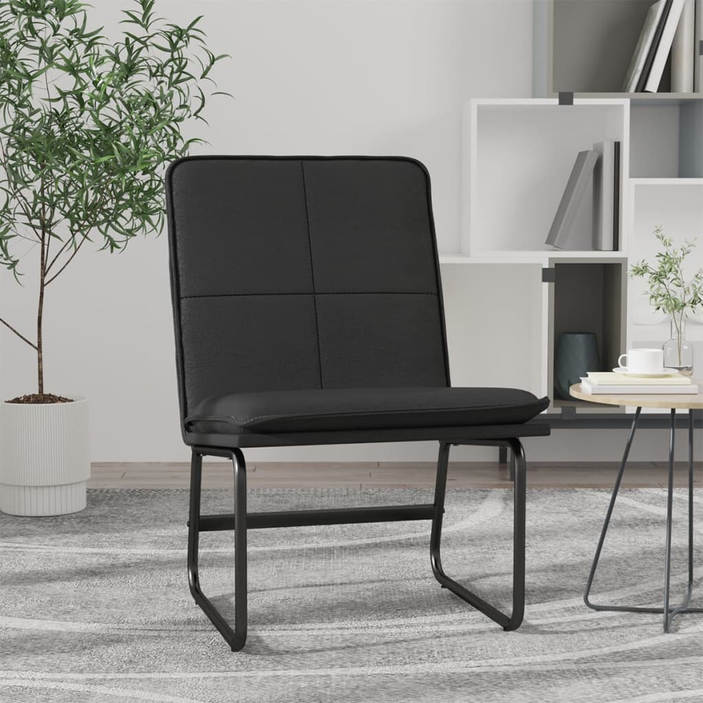 Sedia Lounge Nera