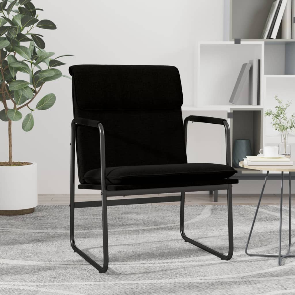 Sedia Lounge Nera