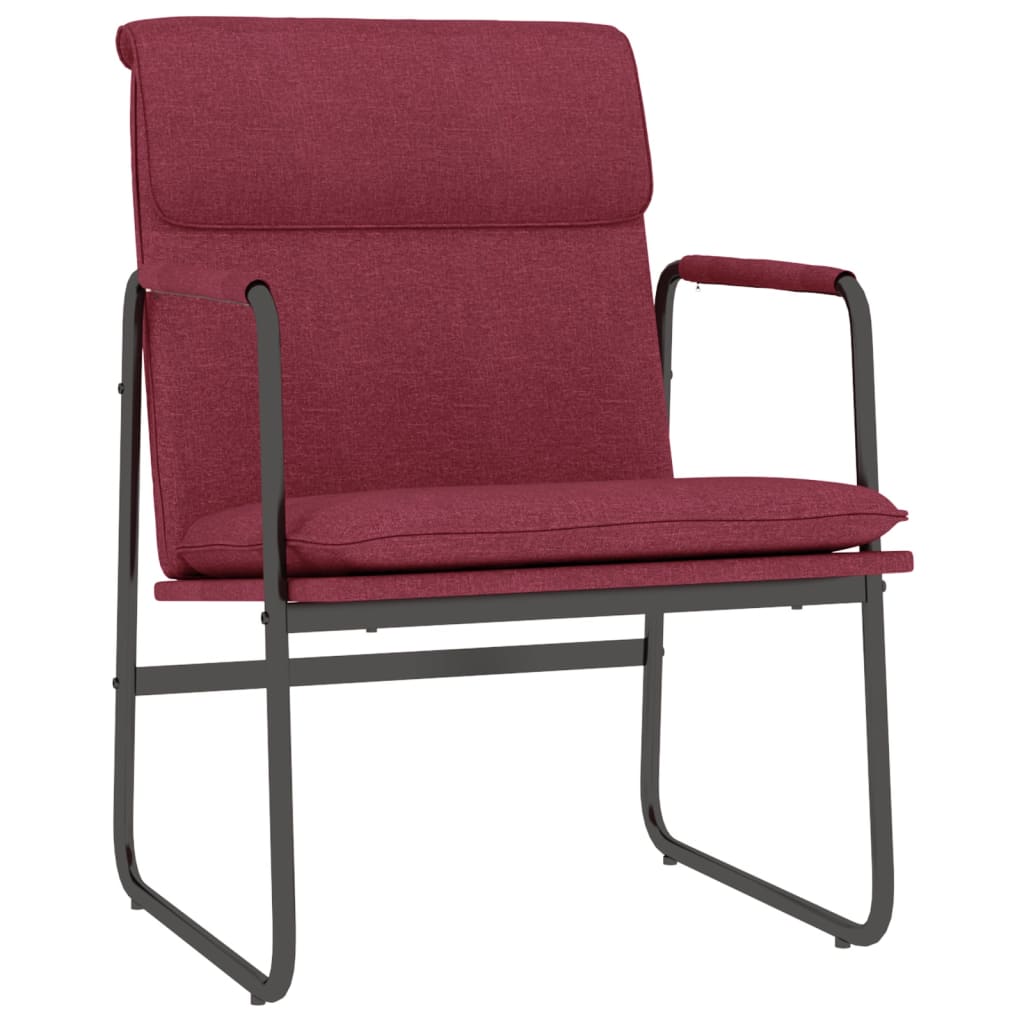 Sedia Lounge Rosso Vino
