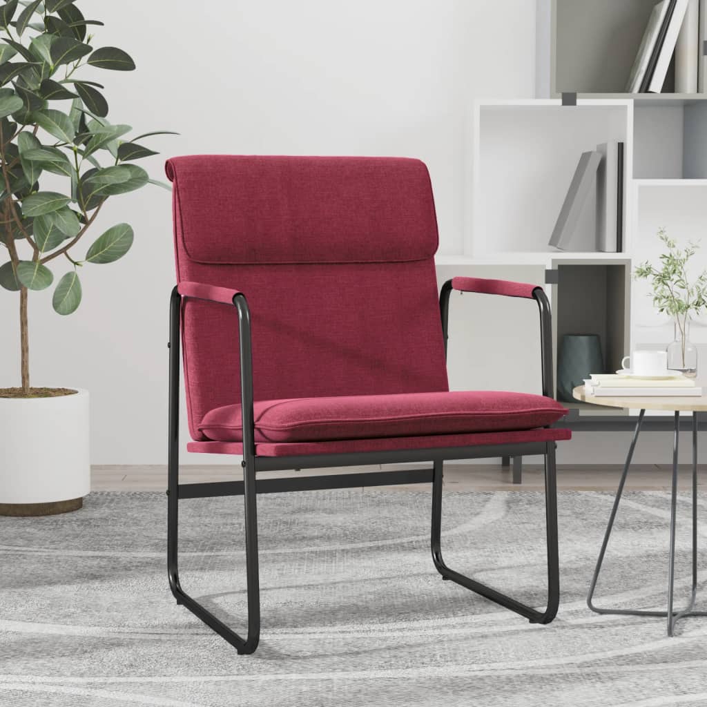 Sedia Lounge Rosso Vino