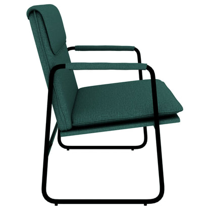 Panca Verde Scuro 100x64x80 cm in Tessuto