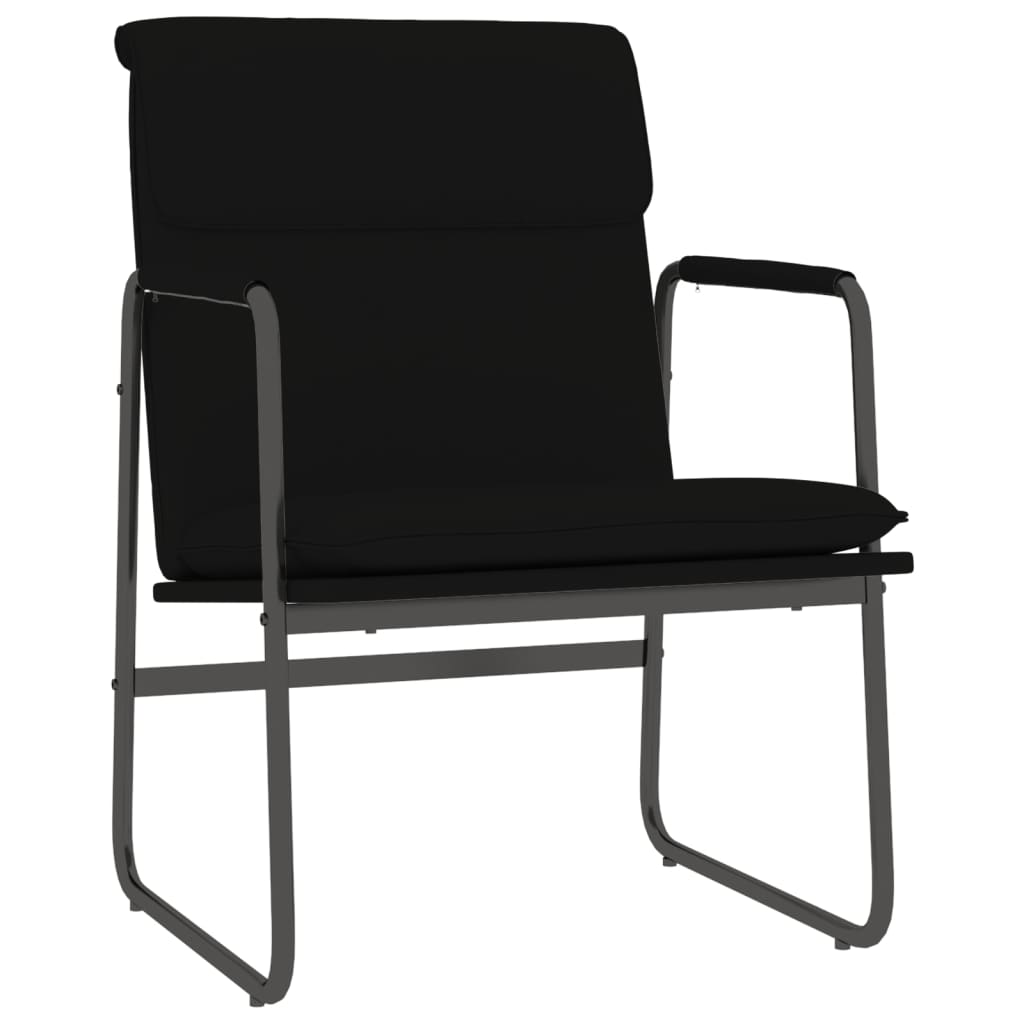 Sedia Lounge Nera