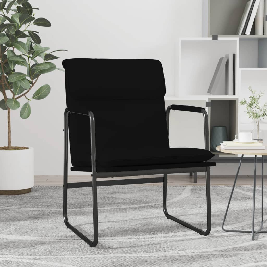 Sedia Lounge Nera