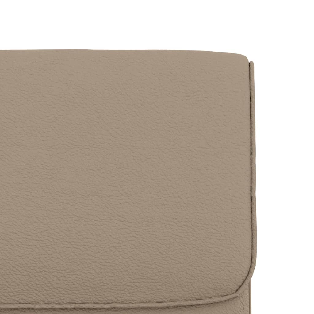 Sedia Lounge Cappuccino in Similpelle