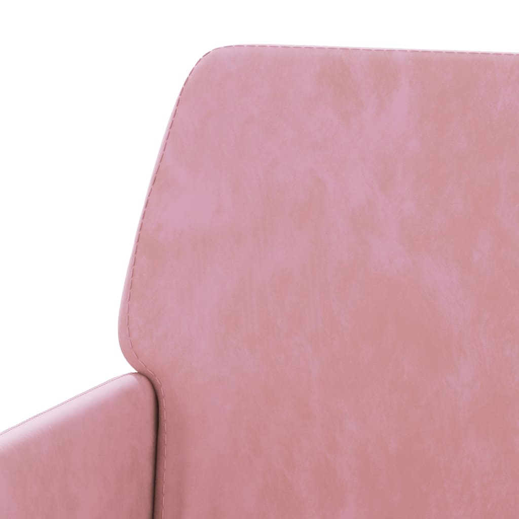 Poltrona Rosa 62x79x79 cm Velluto | homemem39