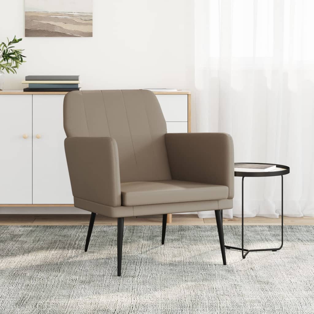 Poltrona Cappuccino Similpelle