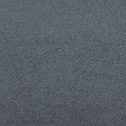 Poltrona Grigio Scuro 62x79x79 cm Velluto - homemem39