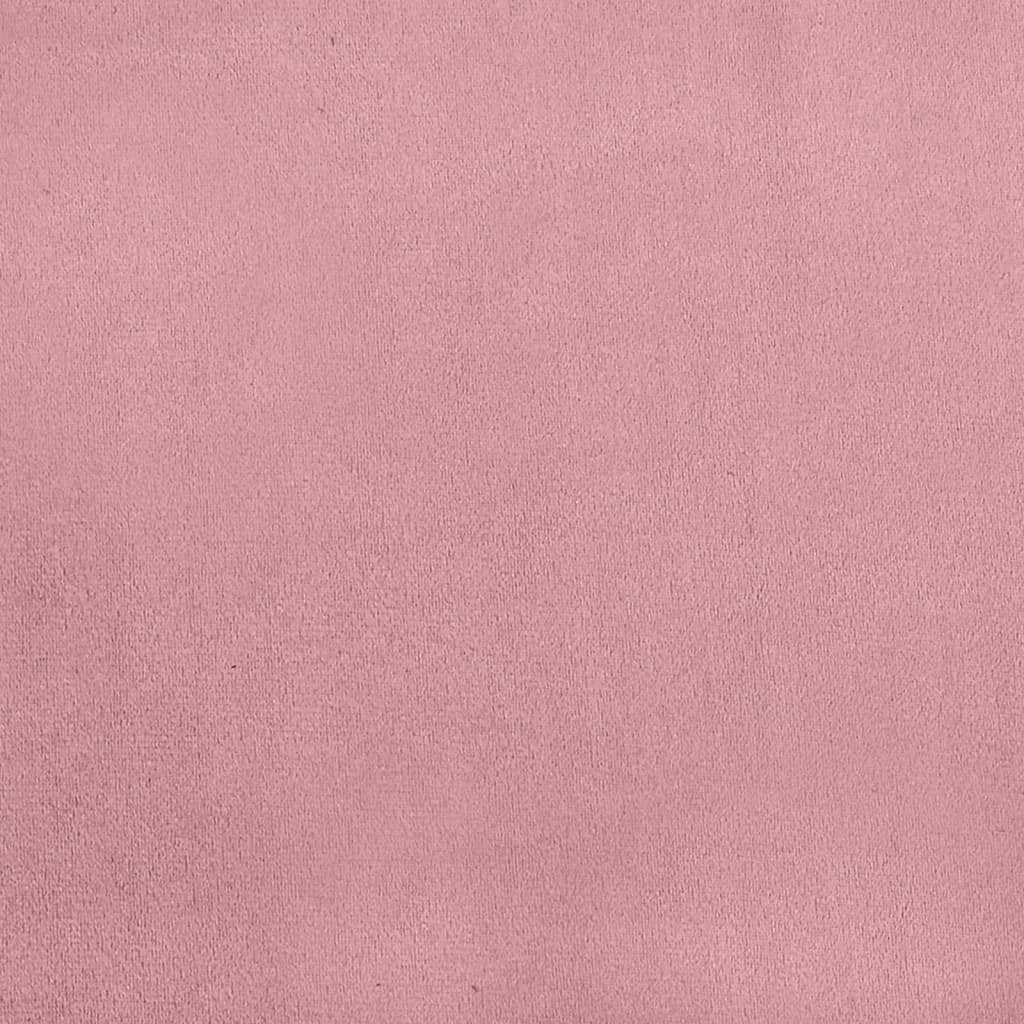 Poltrona Rosa 62x79x79 cm Velluto - homemem39