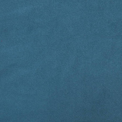 Panca Blu 108x79x79 cm in Velluto - homemem39