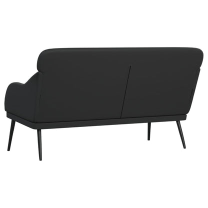 Panca Nera 110x76x80 cm in Similpelle - homemem39