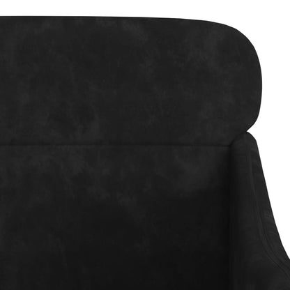 Poltrona Nera Velluto