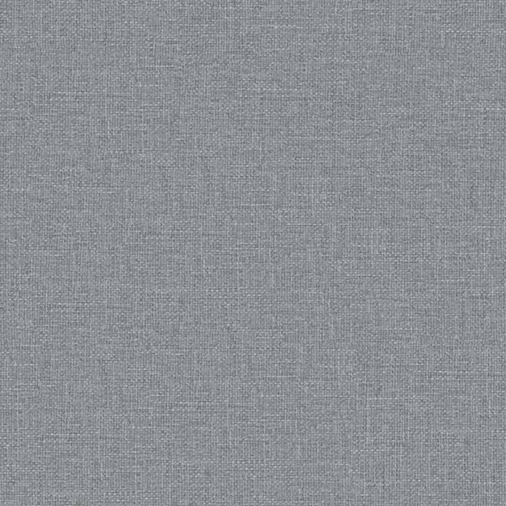 Poltrona Grigio Chiaro 63x76x80 cm in Tessuto