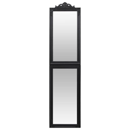Specchio Autoportante Nero 40x160 cm | homemem39