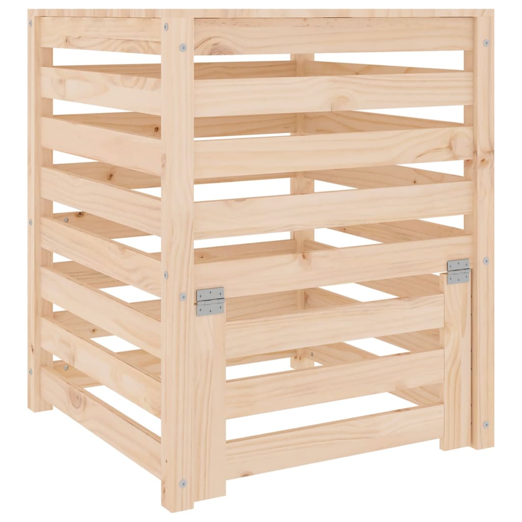 Compostiera 63,5x63,5x77,5 cm in Legno Massello di Pino - homemem39