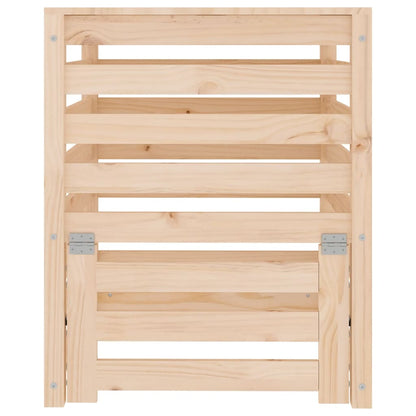 Compostiera 63,5x63,5x77,5 cm in Legno Massello di Pino - homemem39