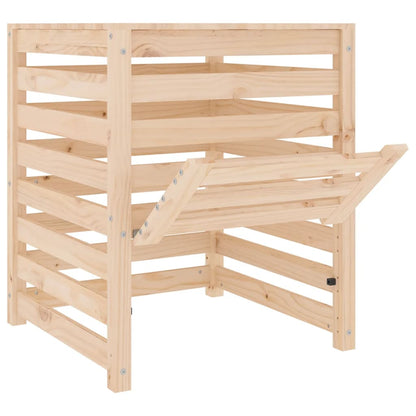 Compostiera 63,5x63,5x77,5 cm in Legno Massello di Pino - homemem39