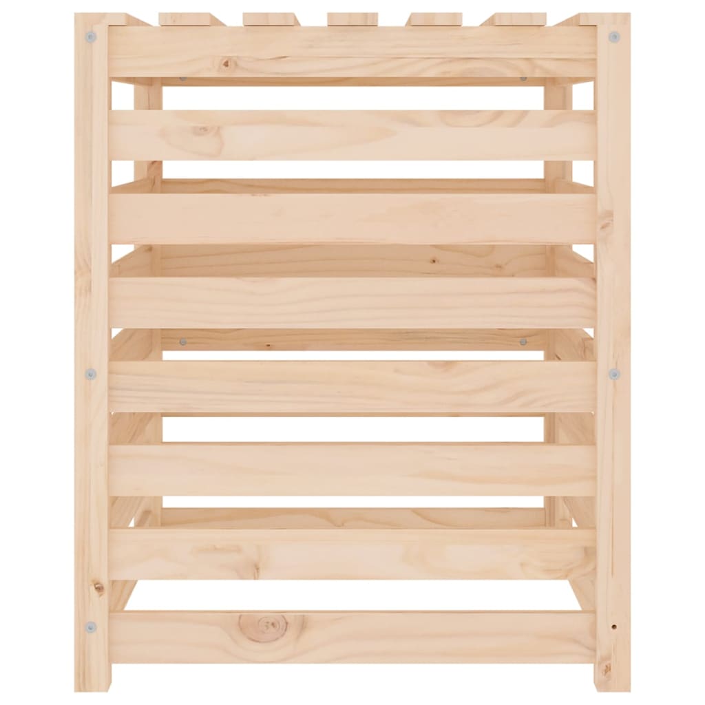 Compostiera 63,5x63,5x77,5 cm in Legno Massello di Pino - homemem39