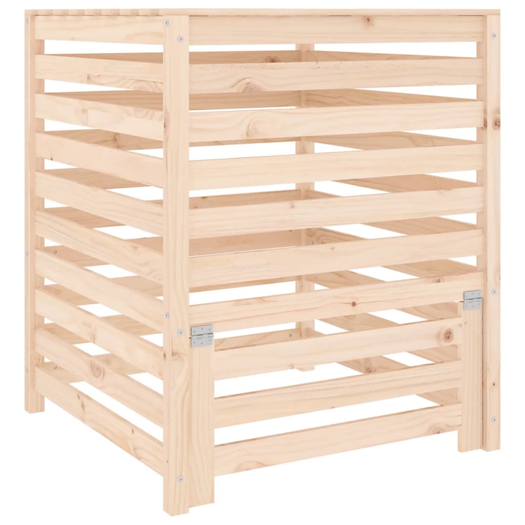 Compostiera 82,5x82,5x99,5 cm in Legno Massello di Pino - homemem39