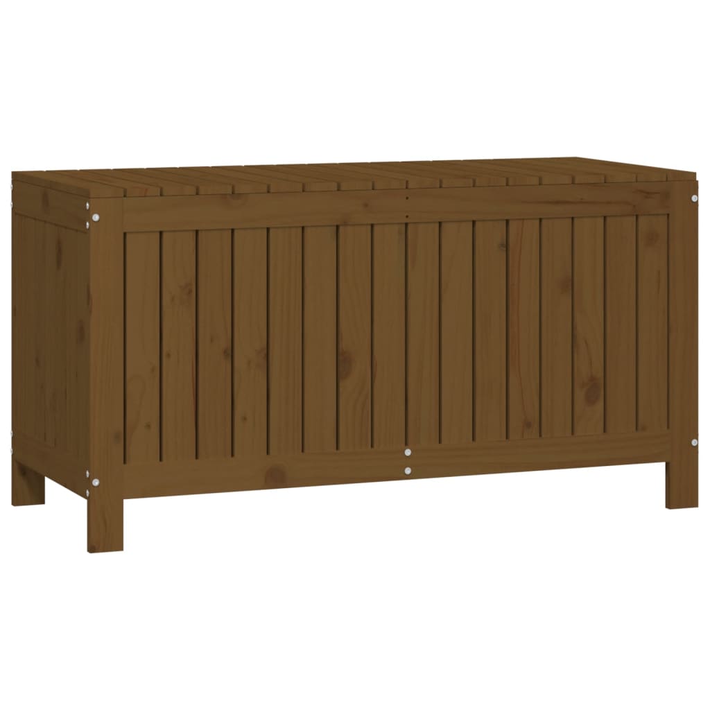 Contenitore da Giardino Ambra 115x49x60 cm Legno Massello Pino - homemem39