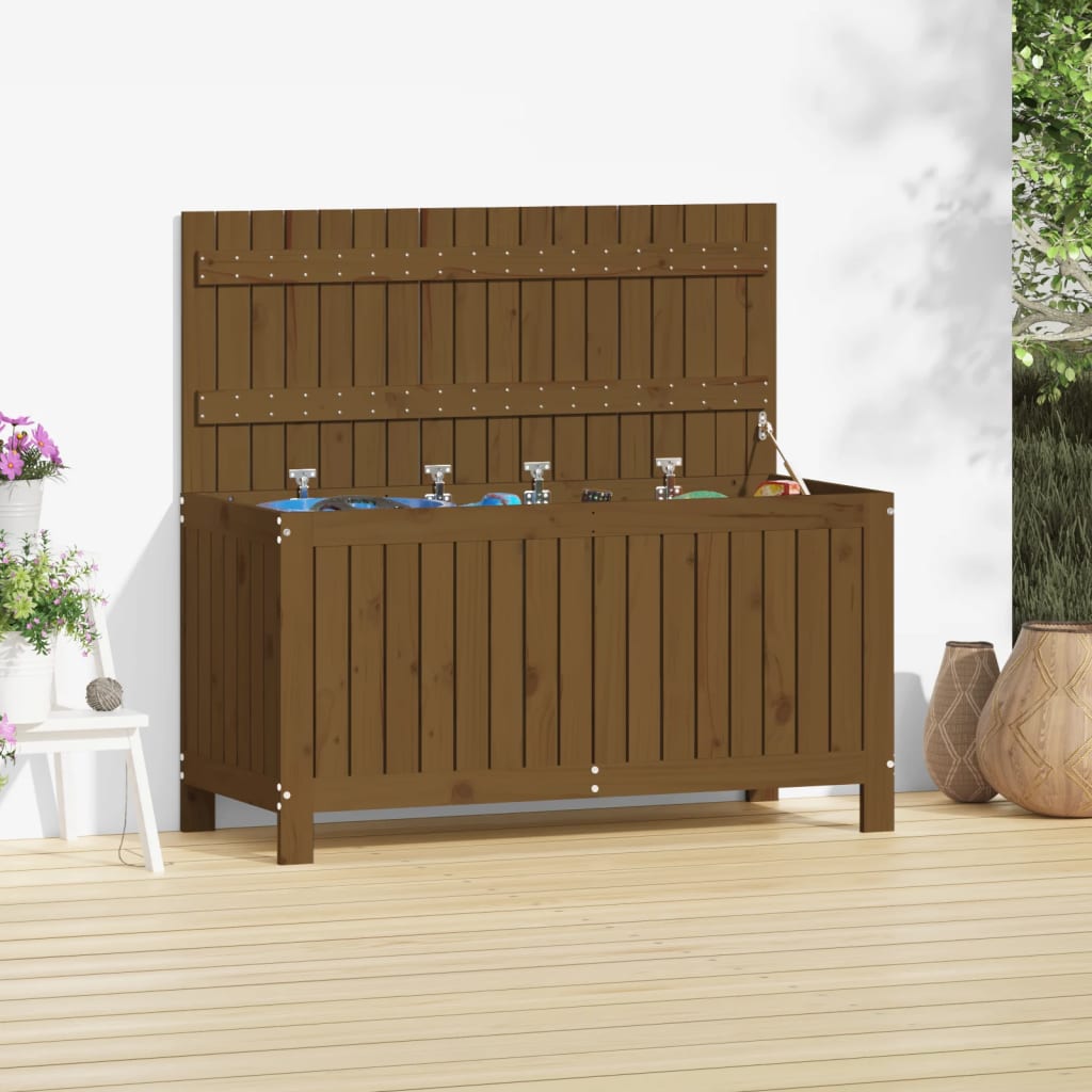 Contenitore da Giardino Ambra Legno Massello Pino