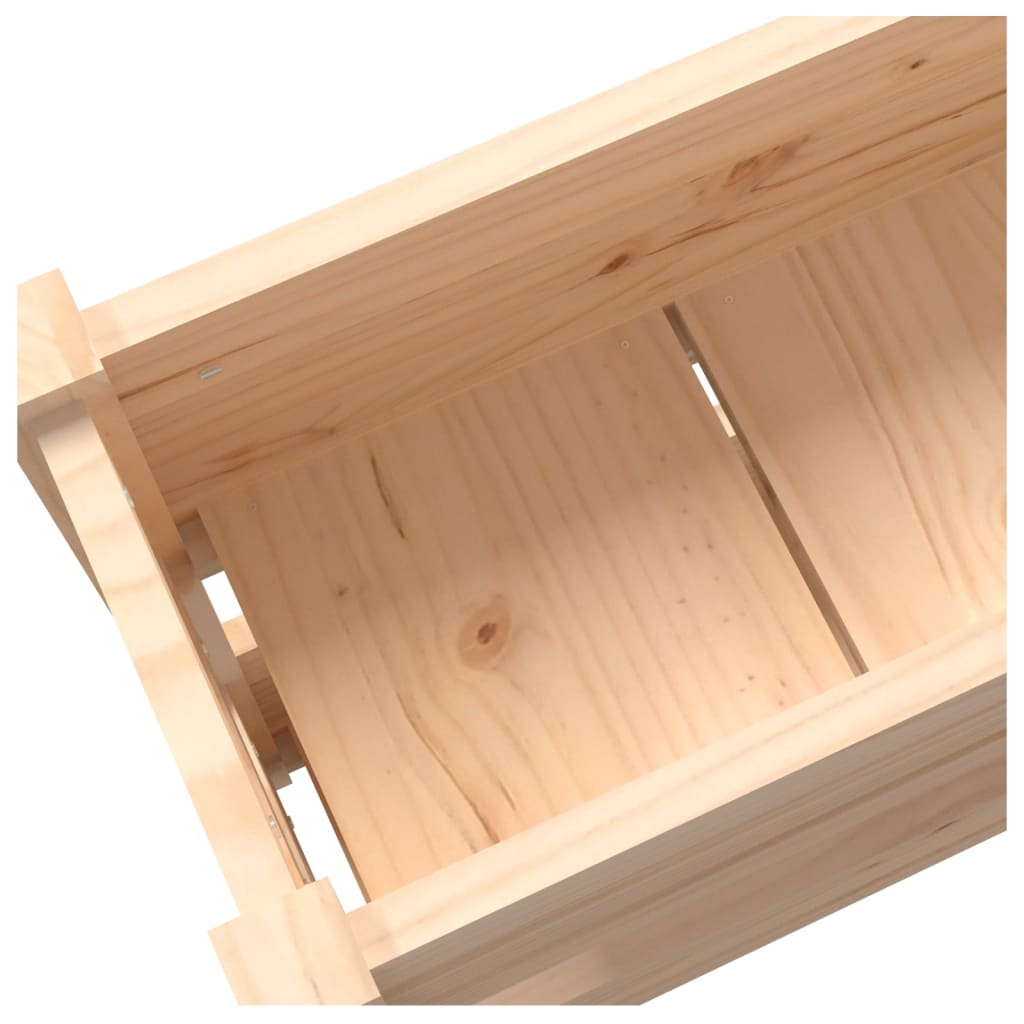 Fioriera 112x25x66 cm in Legno Massello di Pino - homemem39